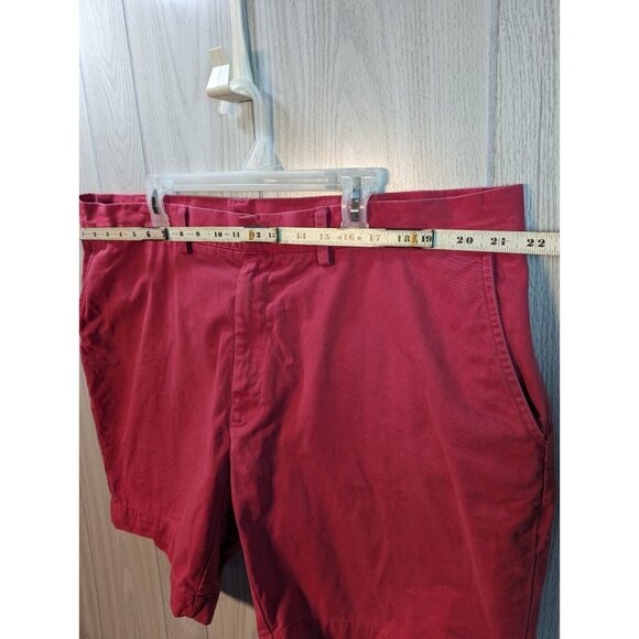 Ralph Lauren Polo Shorts Mens 42 Red Classic Stretch Fit Chino Golf Casual 9" - Picture 6 of 8